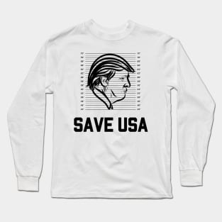 Trump Mugshot Long Sleeve T-Shirt